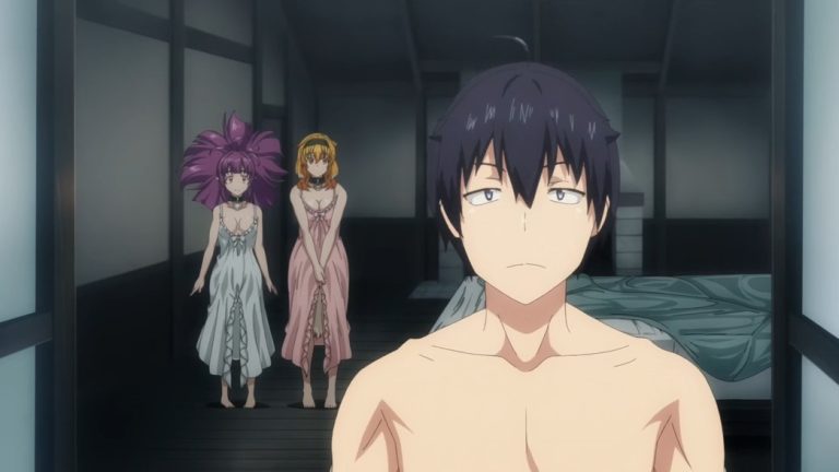 Harem in the Labyrinth of Another World Episode 12 Michio acquired sex maniac job