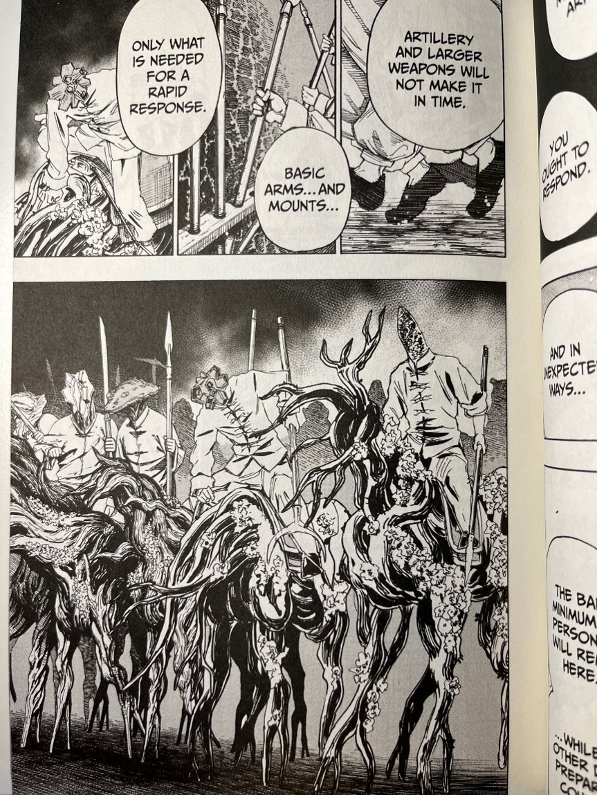 Hells Paradise Jigokuraku Volume 10 Lord Tensens warriors