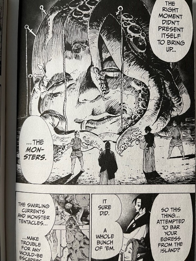 Hells Paradise Jigokuraku Volume 4 Jikka brought back proof of the monsters