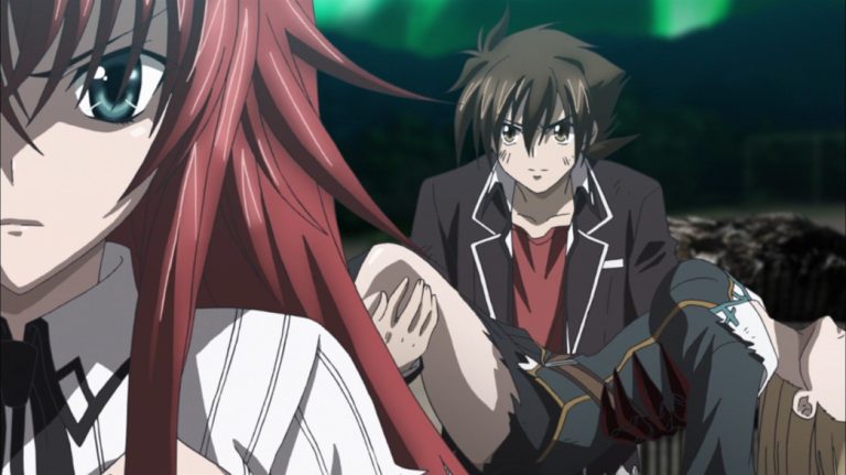High School DxD Uncensored Episode 11 Rias and Issei with Asia