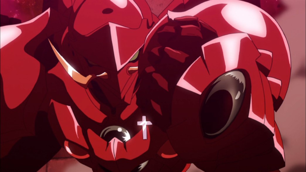 High School DxD Uncensored Episode 12 Issei in the Full Dragon Emperor Armor with a Cross