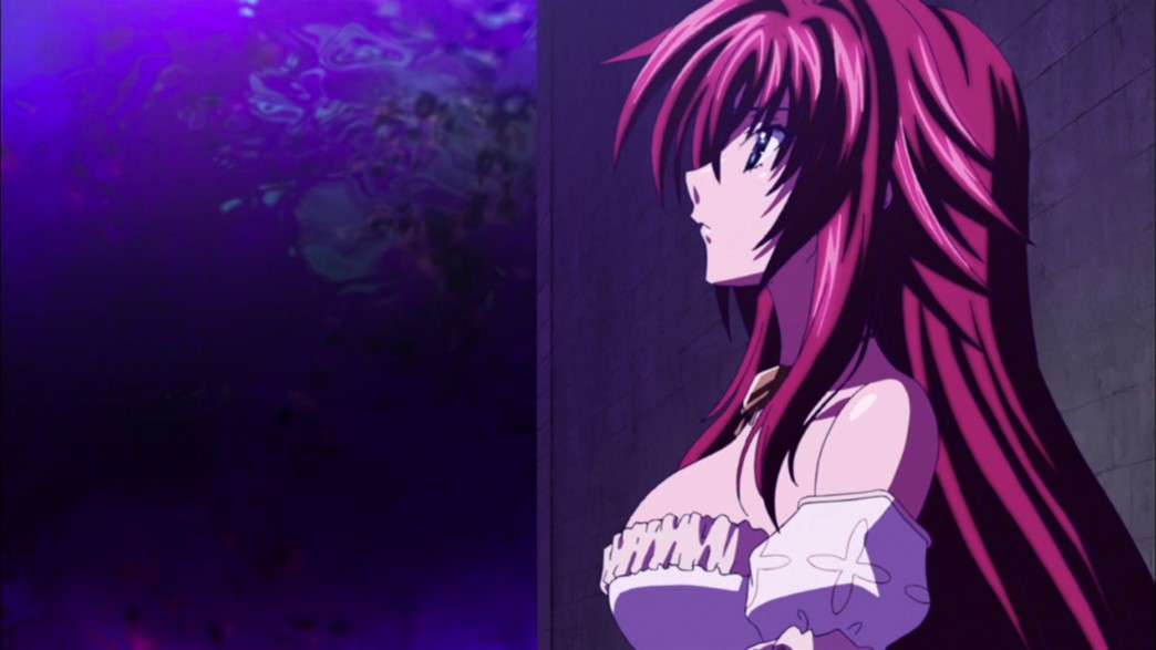 High School DxD Uncensored Episode 12 Rias nervously Watches