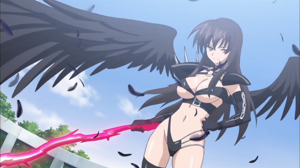 High School DxD Uncensored Episode 4 Raynare with Spear of Light