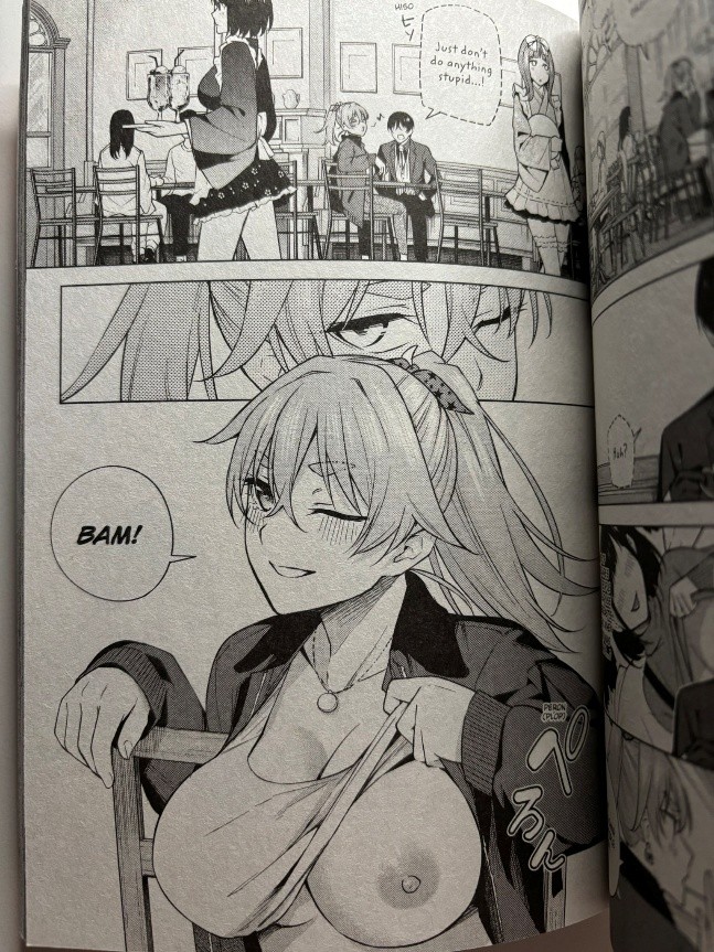 Honey Trap Shared House Volume 5 Maria flashing Hiyato in Romantic Mode