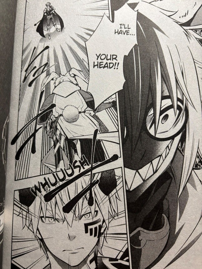 How Not to Summon a Demon Lord Volume 14 Diablo fighting a paladin