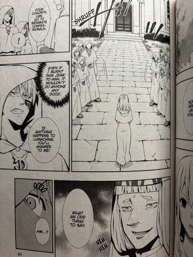 How Not to Summon a Demon Lord Volume 14 Vishos takes Lumachina into custody