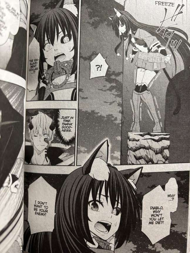 How Not to Summon a Demon Lord Volume 22 Diablo stops Rem from killing herself