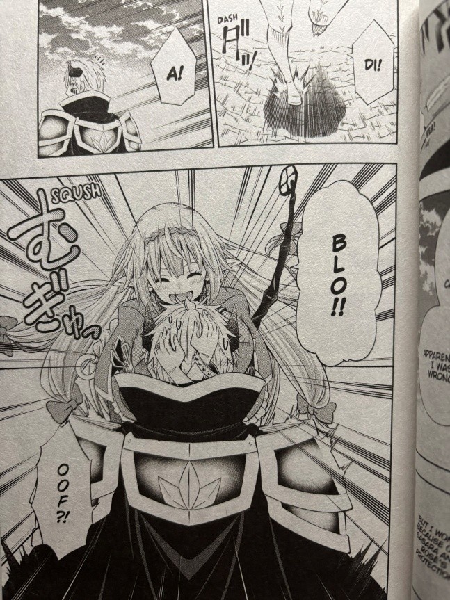 How Not to Summon a Demon Lord Volume 22 Shera celebrates with Diablo