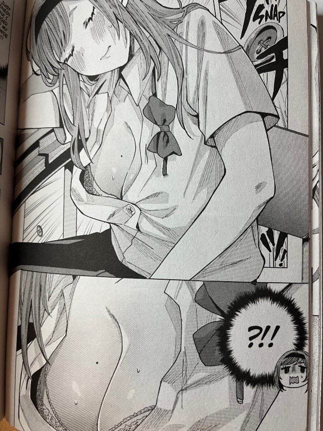 I Get the Feeling That Nobukuni san Likes Me Volume 1 Nodoka Nobukuni sleeping cleavage