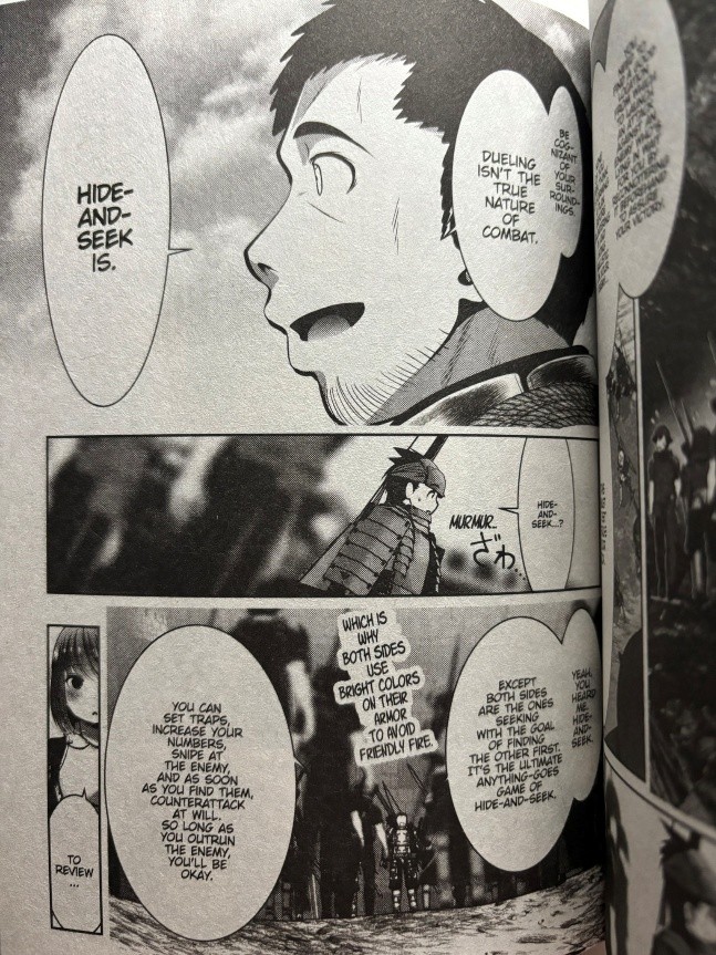 Into the Deepest Most Unknowable Dungeon Volume 1 Combat is more about hide and seek