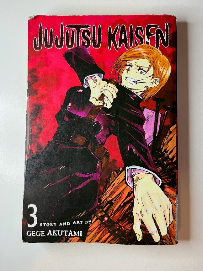Jujutsu Kaisen Volume 3 Cover