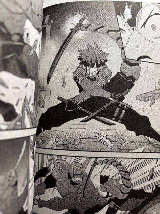 Kaiju No 8 Volume 12 Weapons No 11 and Hoshina three sword style