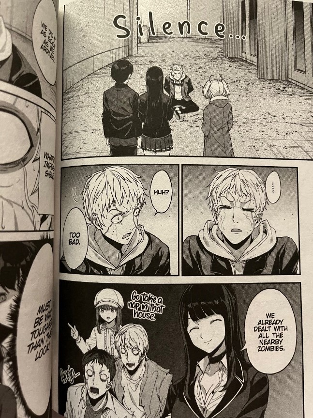 Kingdom of Z Volume 5 Ishibashi realises he's lost