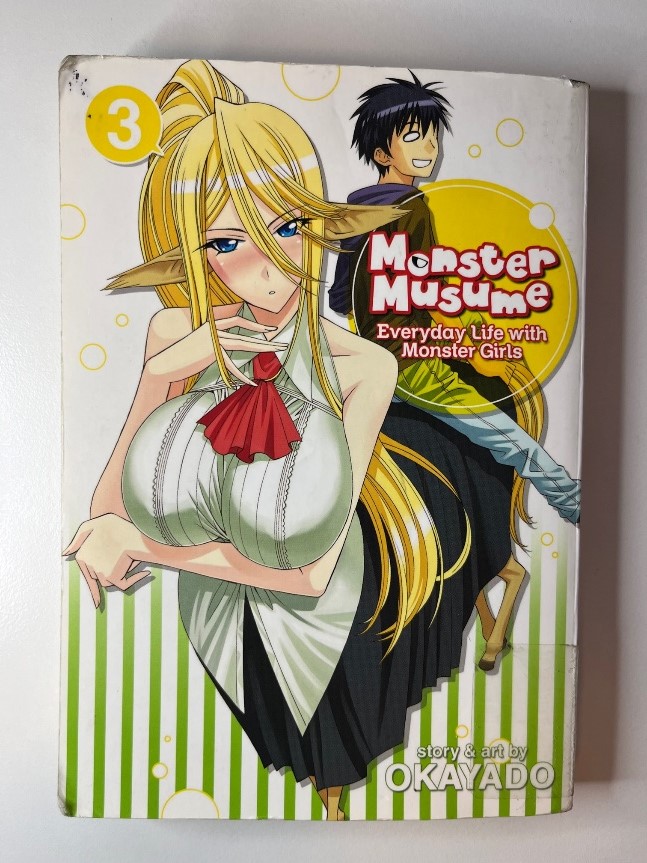 Monster Musume Everyday Life with Monster Girls Volume 3 Cover