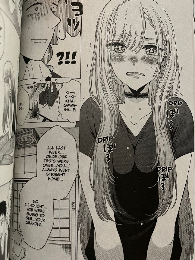 My Dress Up Darling Volume 2 Marin realised how much pressure she accidentally put on Gojo