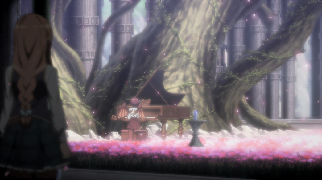 Mysteria Friends Episode 4 Anne finds Grea playing the piano