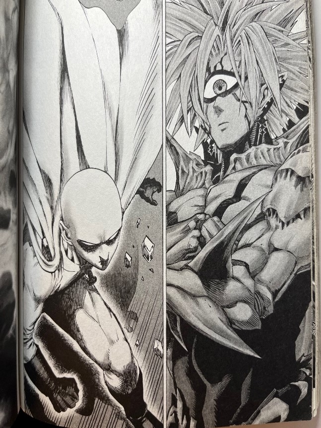 One Punch Man Volume 6 Saitama finds Boros