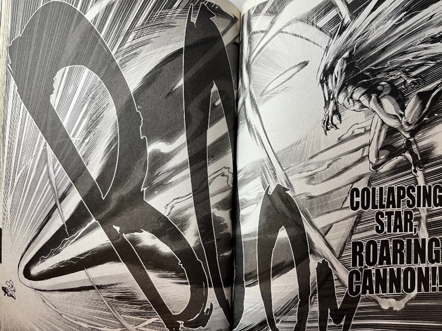 One Punch Man Volume 7 Boros goes all out
