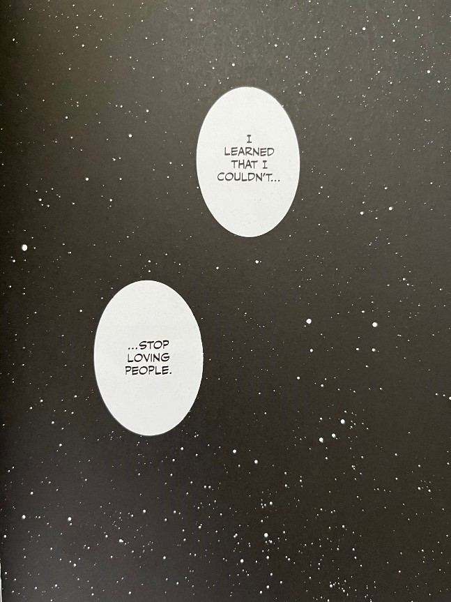 Planetes Volume 2 Hachimaki's Saturn speech