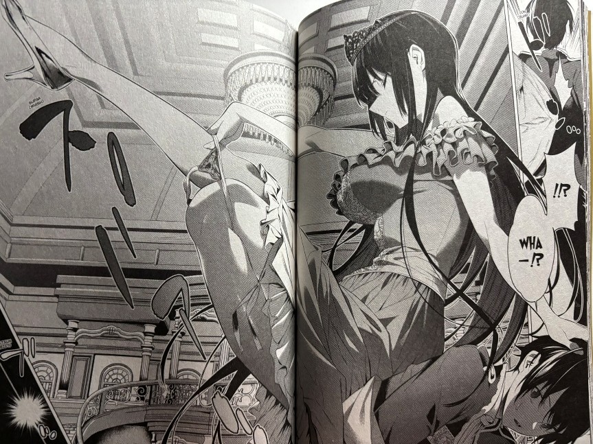 Please Put Them On, Takamine san Volume 5 Takane removes her panties when Shirota messes up