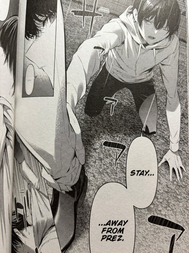 Please Put Them On, Takamine san Volume 7 Shirota tells Akanishi to leave Takamine alone
