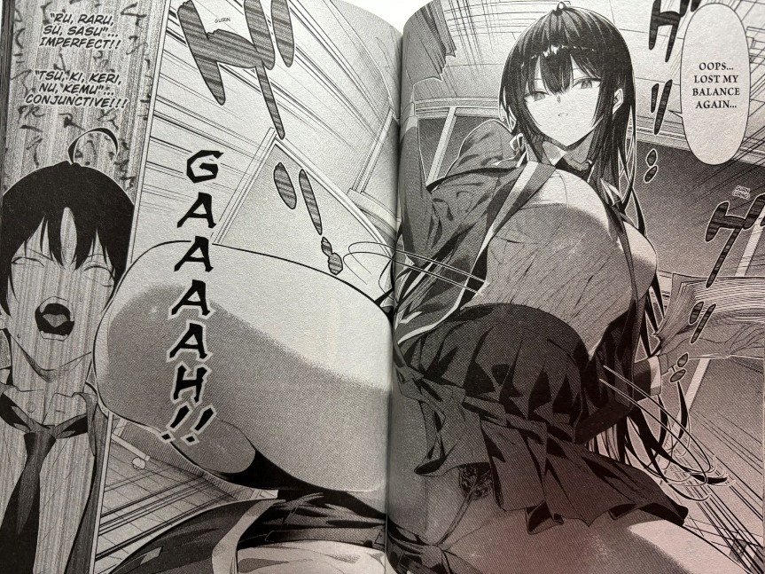 Please Put Them On, Takamine san Volume 8 Takamine sat on Shirota