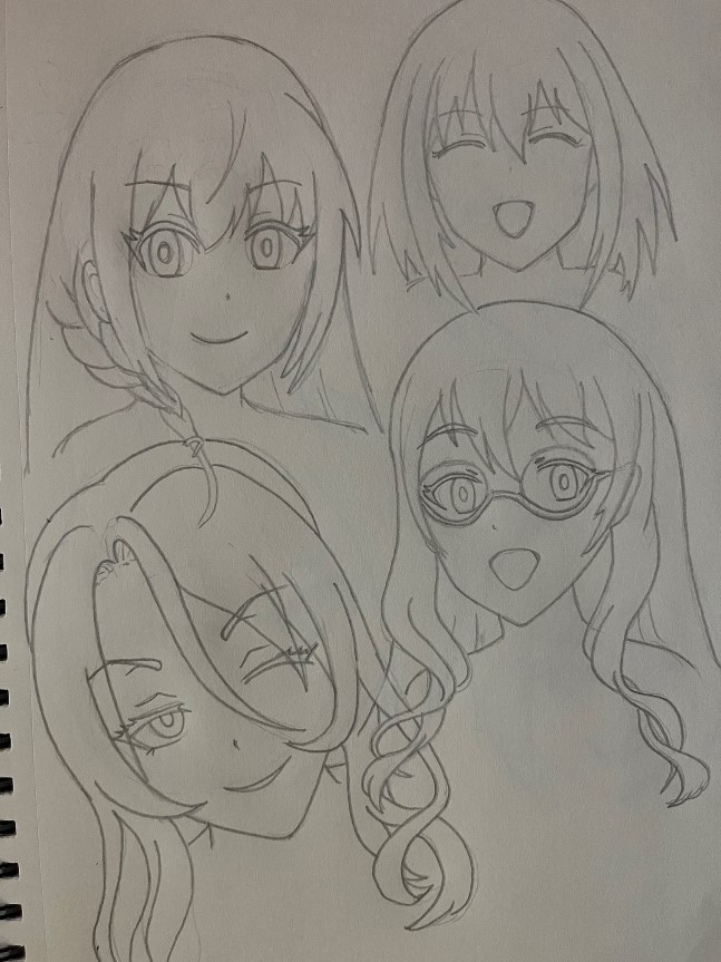 Princess Connect Re Dive Faces