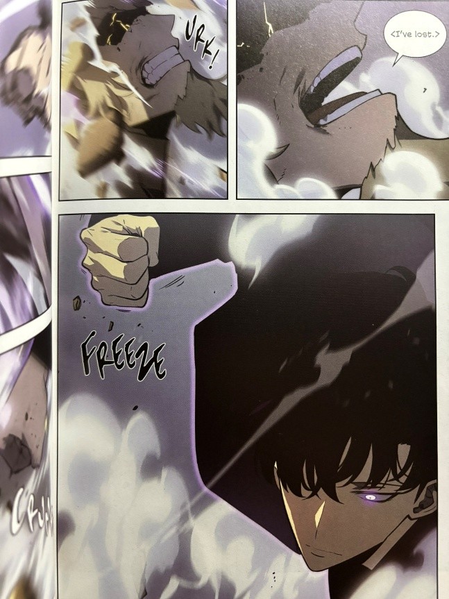 Solo Leveling Volume 11 Thomas Andre gives up