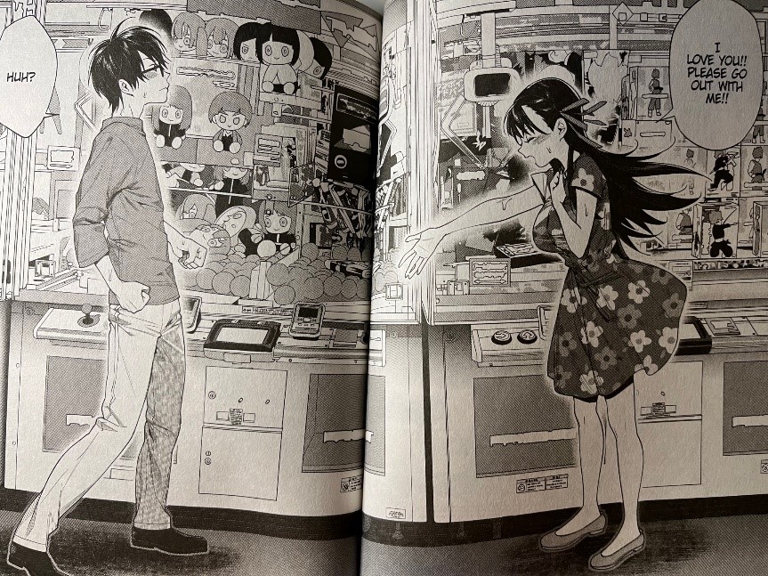 The Girl in the Arcade Volume 3 Shigure confesses to Mobuo