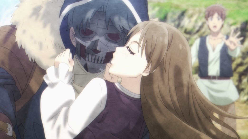 The Unwanted Undead Adventurer Episode 8 Rentt rewarded for saving the girls