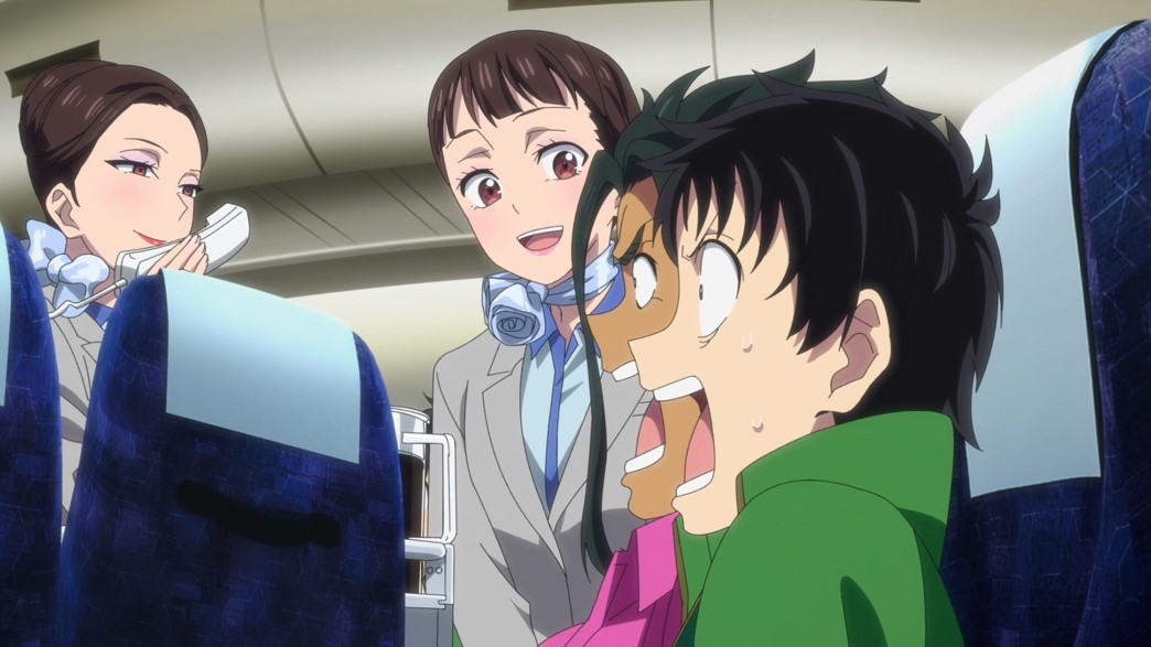 Zom 100 Bucket List of the Dead Episode 4 Akira and Kencho are stunned to find flight attendants